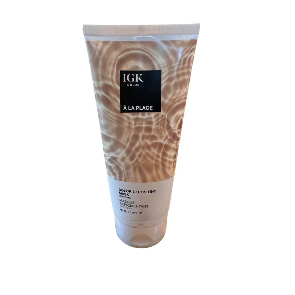 IGK Color Color Depositing Mask Light Sand Semi Deeply Conditioning